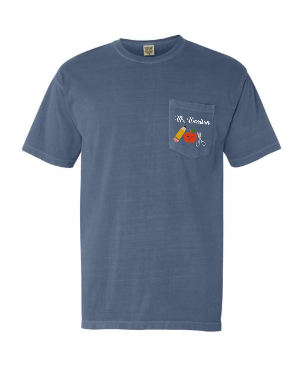 Teacher Icon Comfort Colors Pocket T-Shirt