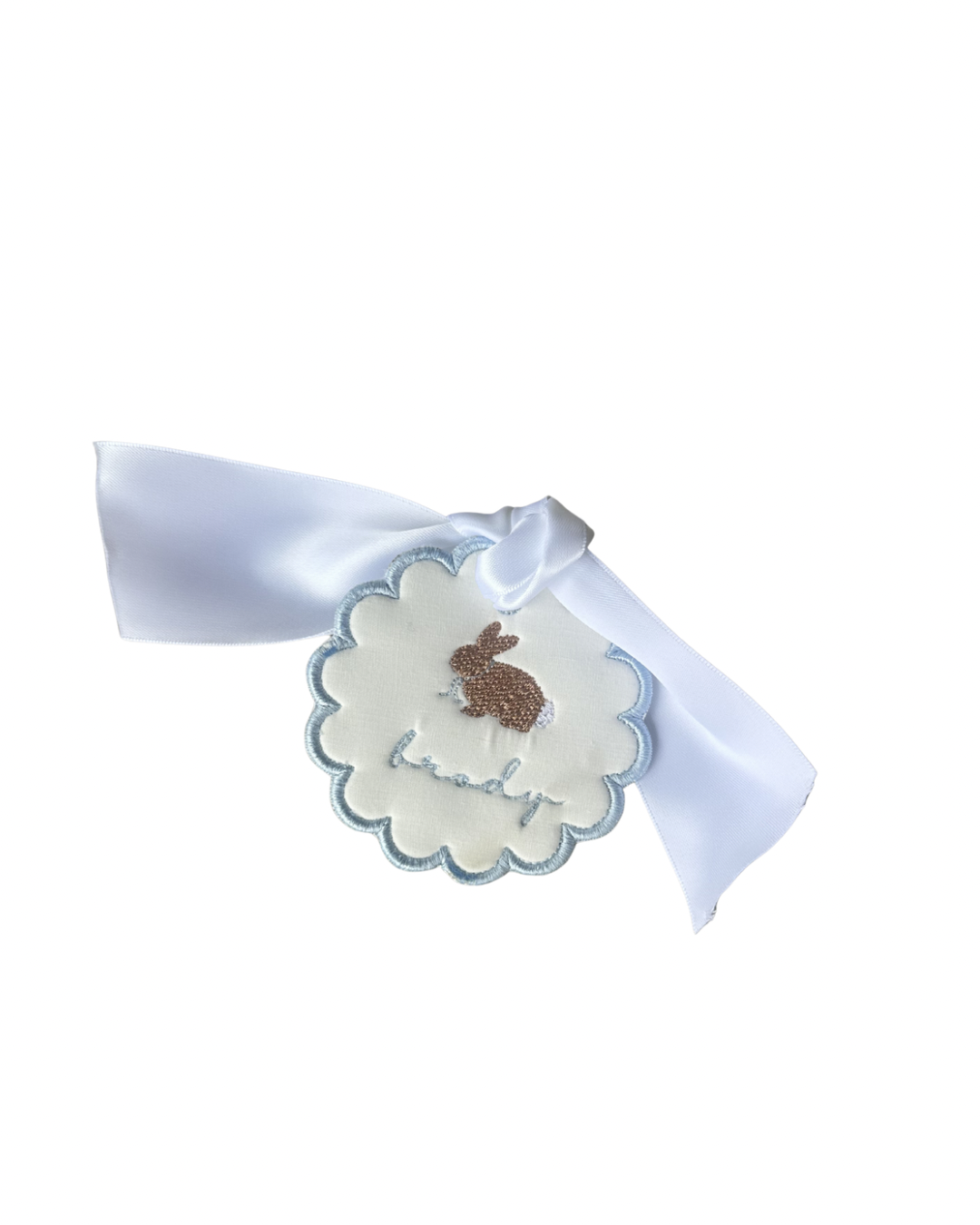 Scalloped Basket Tag