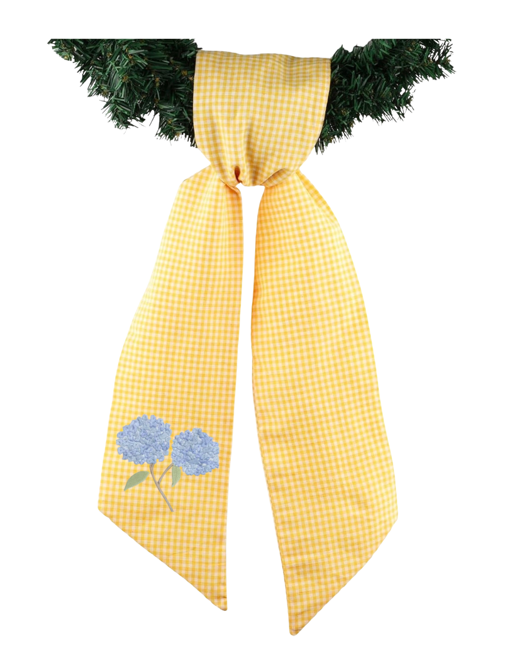 Hydrangea Wreath Sash