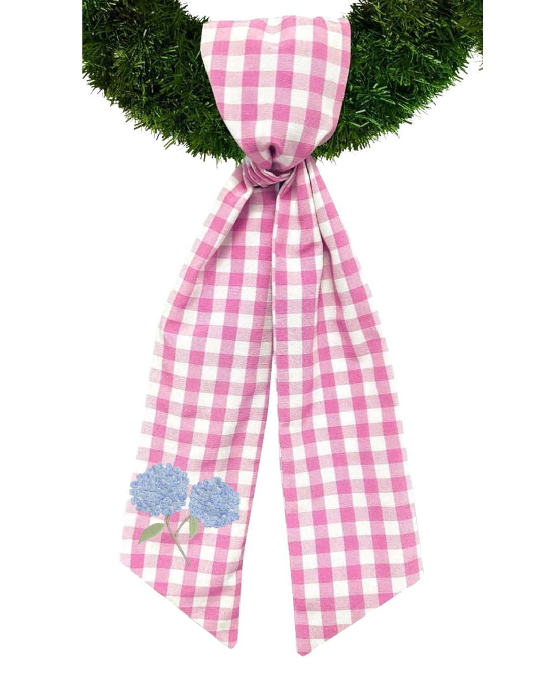 Hydrangea Wreath Sash