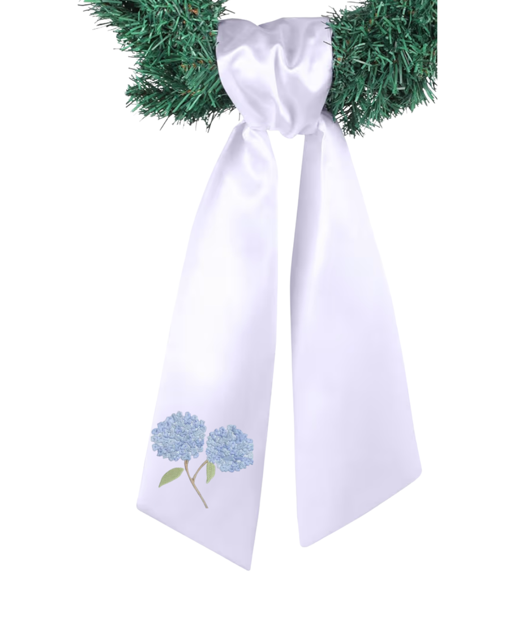 Hydrangea Wreath Sash