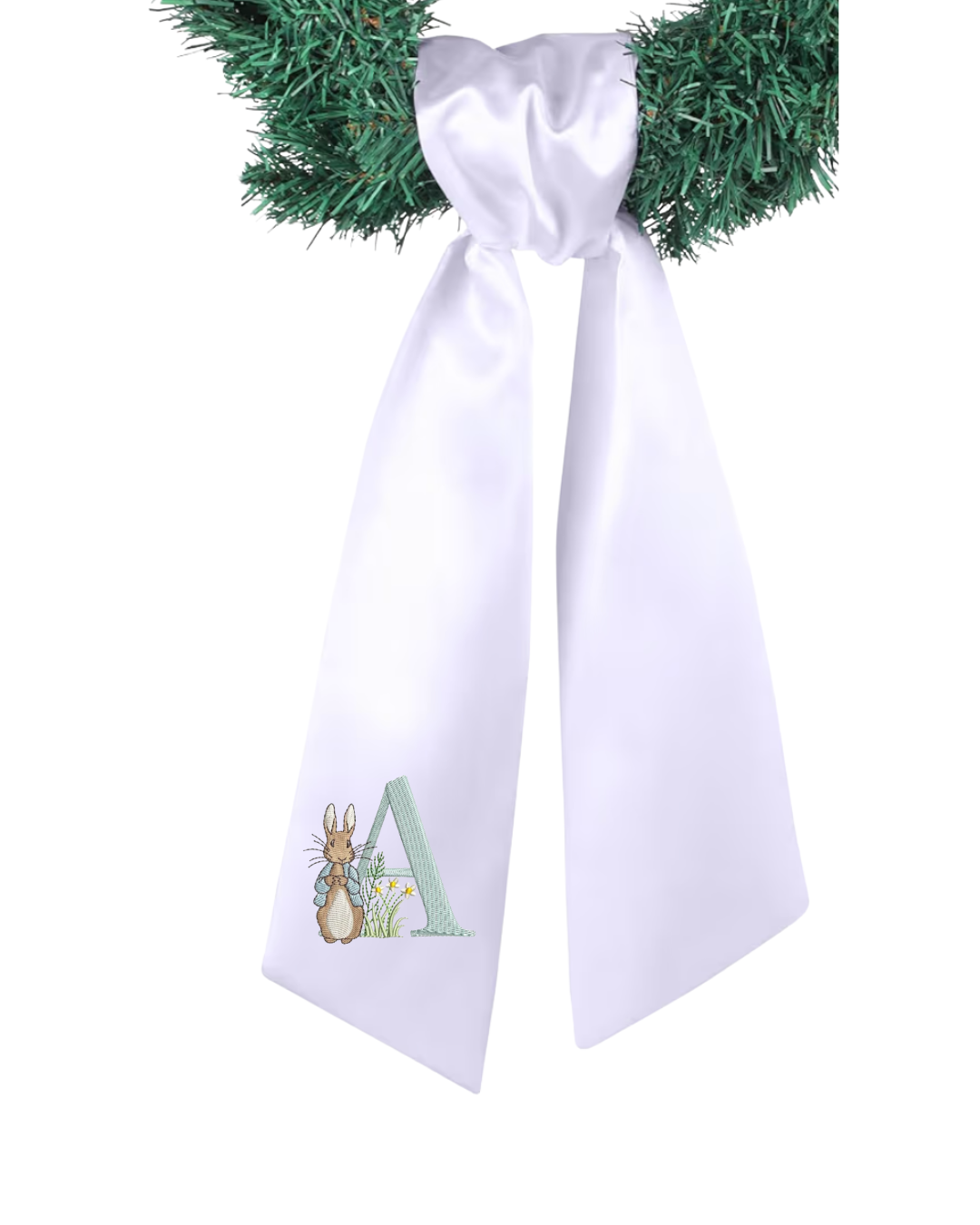 Peter Rabbit Wreath Sash