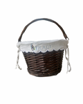 Personalized Scalloped Easter Basket